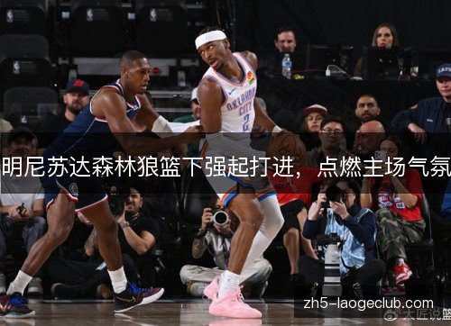 明尼苏达森林狼篮下强起打进，点燃主场气氛
